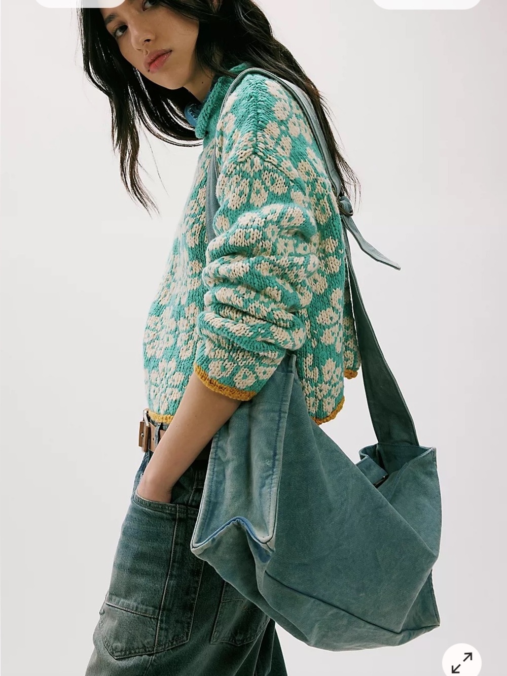Free People Camp Crush Sling Bag NWT